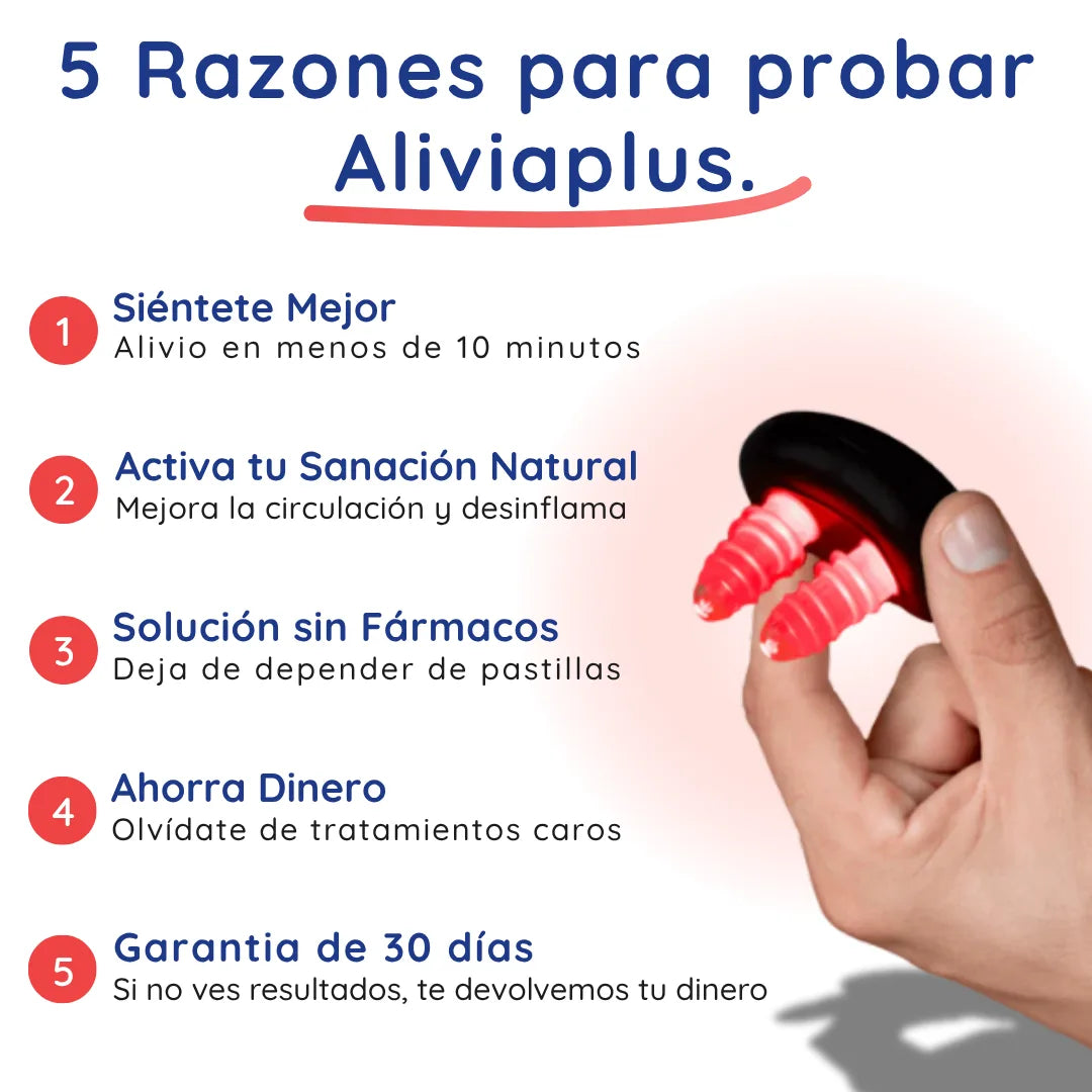 Aliviaplus® | Alivia rinitis, sinusits y alergias con terapia avanzada (Incluye Regalos)